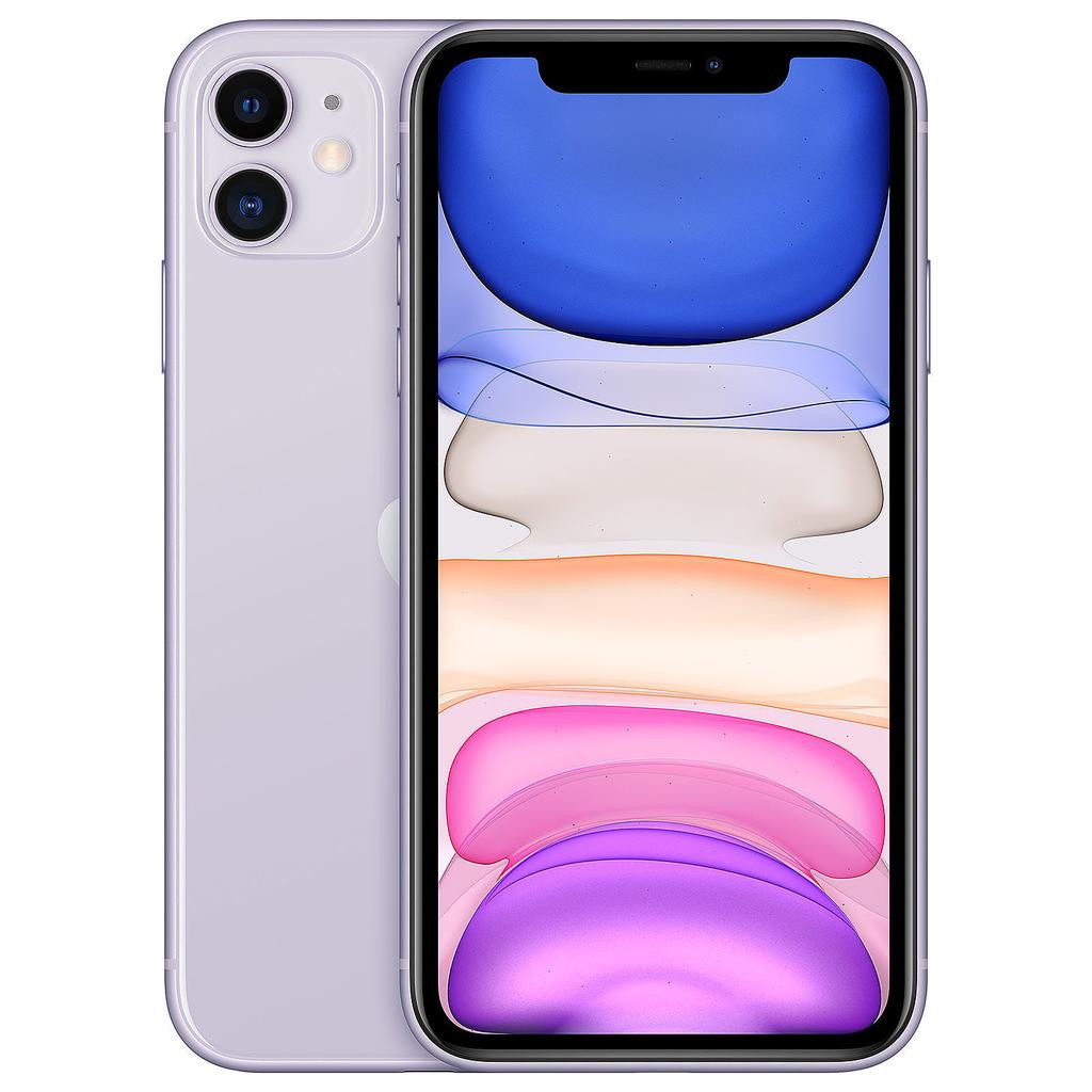 Smartphone iPhone 11 64Go Violet ReconditionnÃ© Grade AB +AirPods 2 ReconditionnÃ© Bundle