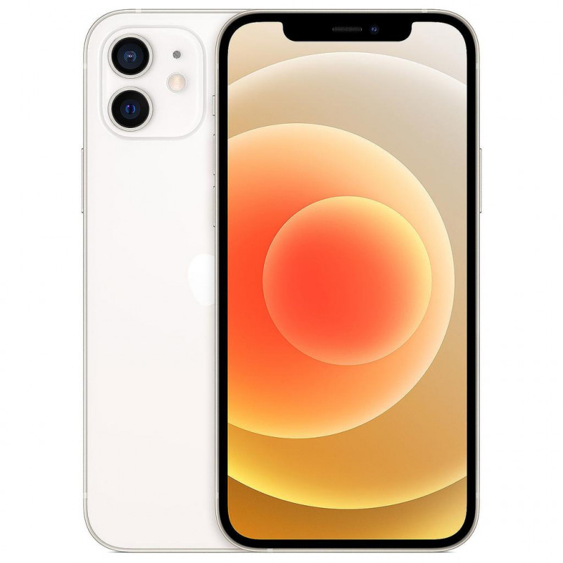 Smartphone iPhone 12 128Go Blanc ReconditionnÃ© Grade Ab