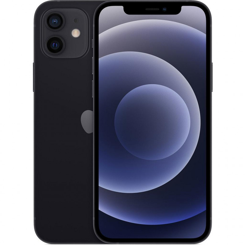 Smartphone iPhone 12 64Go Noir ReconditionnÃ© Grade 0