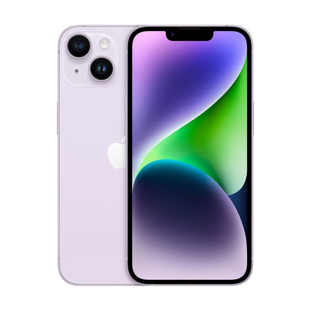 Smartphone iPhone 14 128G Violet ReconditionnÃ© Bon Ã©tat eSIM