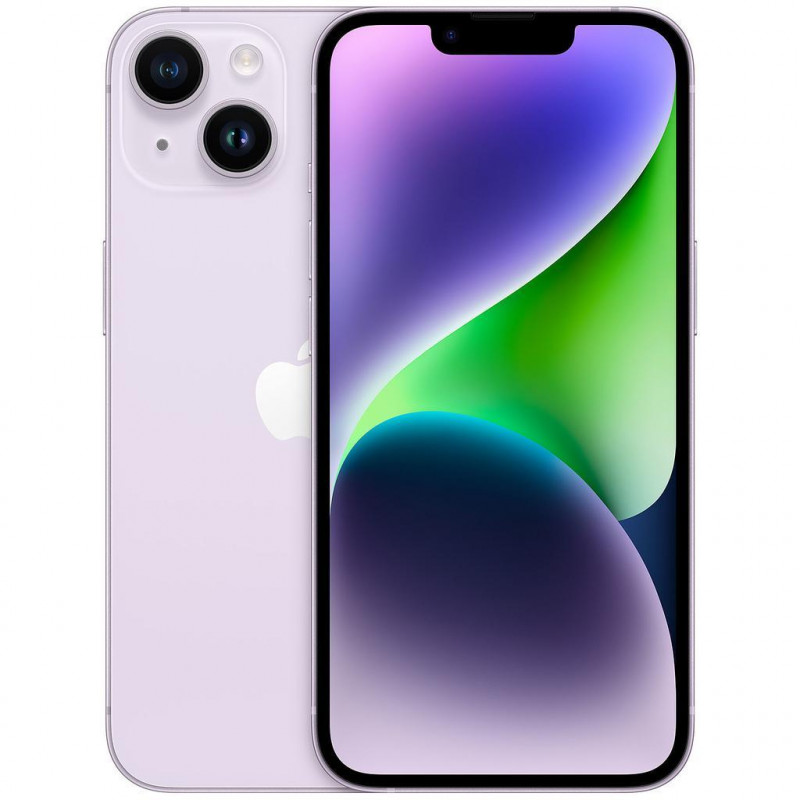 Smartphone iPhone 14 128Go Mauve ReconditionnÃ© Grade A eSIM