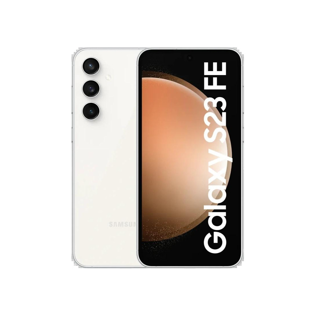 Smartphone Samsung Galaxy S23Fe 256Go Blanc ReconditionnÃ© Grade A